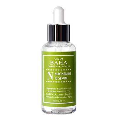 Cos De BAHA Сыворотка противовоспалительная для жирной кожи - Niacinamide 10 serum (N60), 60мл