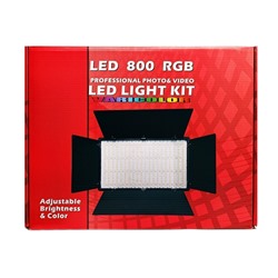 Cветодиодный осветитель - U800 RGB (black)