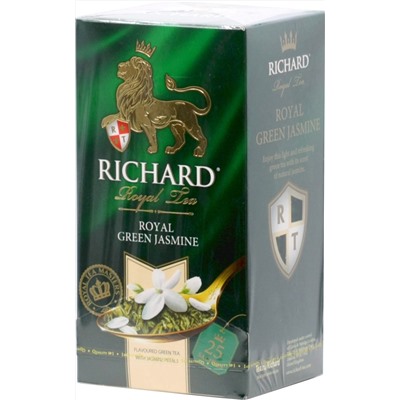 Richard. Royal Green Jasmine карт.упаковка, 25 пак.