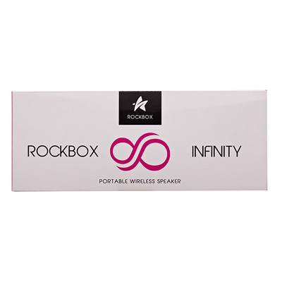 Портативная акустика RockBox Infinity повр.уп) (pink)