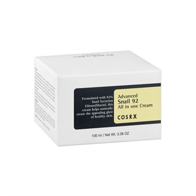 Cosrx Крем универсальный 92% экстракта муцина улитки – Advanced snail 92 all in one cream, 100мл