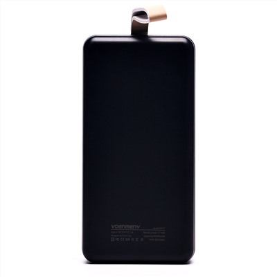 Внешний аккумулятор Denmen DP17 30000mAh Micro/Type-C/USB*2 (black)