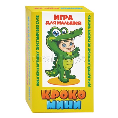 Карточная игра "Кроко Мини" 108 карт,