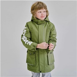 9-1197-G03 (хаки) Куртка-парка утепленная Nordman Wear с мембраной (размеры 110-140)