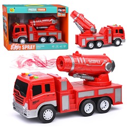 Машина "Spray truck" на батарейках, в коробке