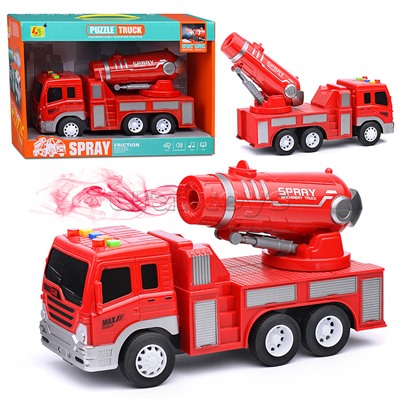 Машина "Spray truck" на батарейках, в коробке