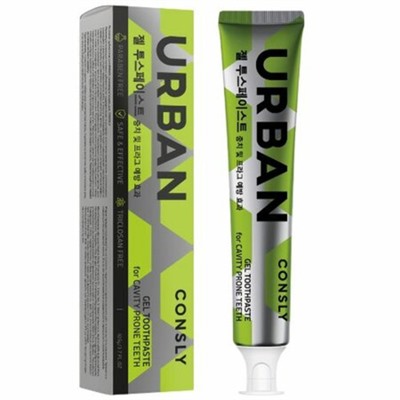 Consly Зубная паста гелевая реминерализующая - Urban remineralizing care gel toothpaste, 105г