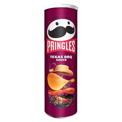 Чипсы Pringles Texas BBQ Sauce (со вкусом барбекю) 165 гр
