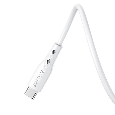 Кабель USB - Type-C Borofone BX48  100см 3A  (white)