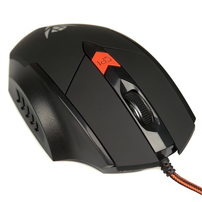 Мышь оптическая Nakatomi Gaming mouse MOG-11U (black) игровая