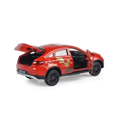 Машина металл Mercedes-Benz Gle Coupe Спорт, 12см, (открыв. двери) инерц., в коробке