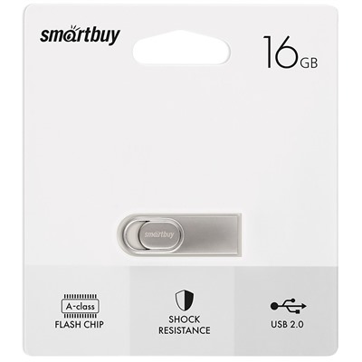 Флэш накопитель USB 16 Гб Smart Buy M3 (silver)