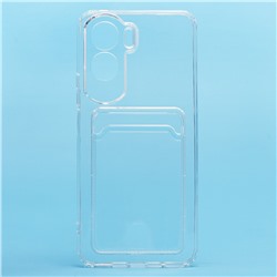 Чехол-накладка - SC276 с картхолдером для "Huawei Honor 90 lite" (transparent) (225729)