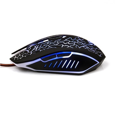 Мышь оптическая Nakatomi Gaming mouse MOG-15U игровая (повр.уп.) (black)