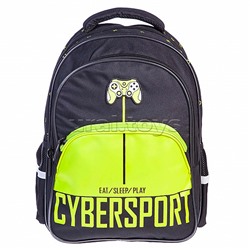 Рюкзак Easy "Cyber sport" 41х29х16 см полиэстер нагрудная стяжка светоотраж. 3 отделения 3 кармана
