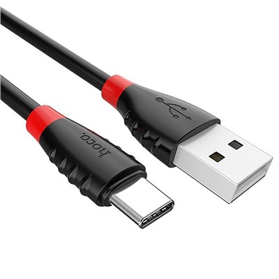 Кабель USB - Type-C Hoco X27 Excellent  120см 2,4A  (black)