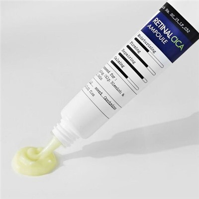 Derma Factory Ампула укрепляющая с ретиналем и центеллой - Retinal cica ampoule, 30мл