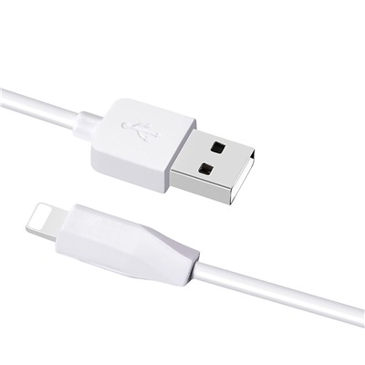 Кабель USB - Apple lightning Hoco X1 Rapid  300см 2,4A  (white)