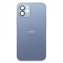 Чехол-накладка ORG SM021 SafeMag для "Apple iPhone 12" (light blue)