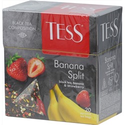 TESS. Pyramids Collection. BANANA SPLIT (черный) карт.пачка, 20 пирамидки