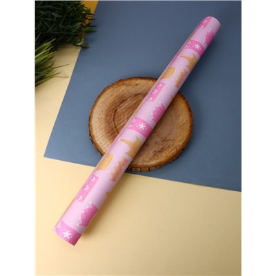 Упаковочная бумага «Princess», pink (50*70 см)