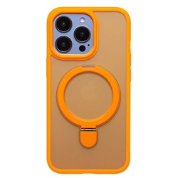 Чехол-накладка - SM088 SafeMag  для "Apple iPhone 14 Pro" (orange)