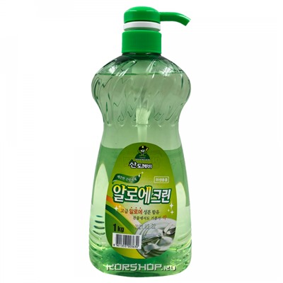 Гель для мытья посуды Aloe Clean Sandokkaebi, Корея, 1 кг Акция