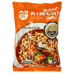 Лапша б/п со вкусом кимчи Kimchi Ramen Samyang, Корея, 80 г Акция
