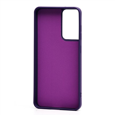 Чехол-накладка - SC335 для "Samsung Galaxy S21FE"  (кот) (violet) (227958)