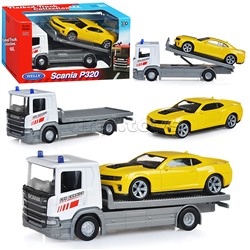 Набор, Грузовик Scania (1:57), Chevrolet Camaro ZL1 (1:43)