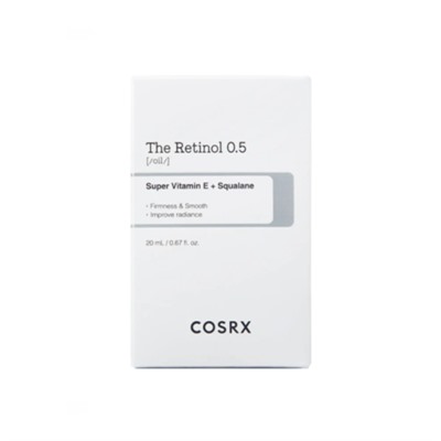 Cosrx Масло для зрелой и сухой кожи с ретинолом - The retinol 0.5 oil, 20мл