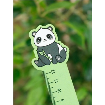 Линейка ECO из дерева Аниме «Panda»