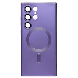 Чехол-накладка - SM020 Matte SafeMag для "Samsung Galaxy S23 Ultra" (purple)