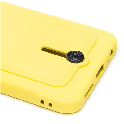 Чехол-накладка - SC304 с картхолдером для "Samsung SM-A226 Galaxy A22s 5G" (yellow) (208727)