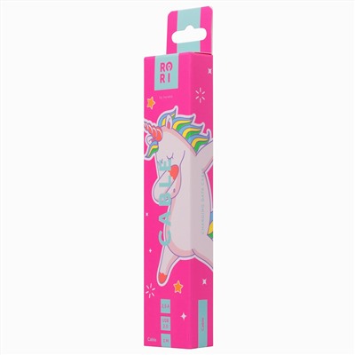 Кабель USB - micro USB Kurato RORI-M220  100см 2,5A  (rainbow/white)