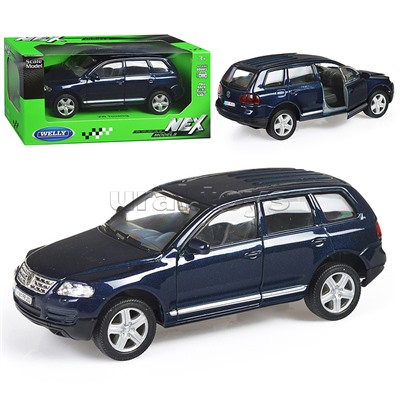 Машинка 1:31 Volkswagen Touareg, пруж. мех., цв. в асс.