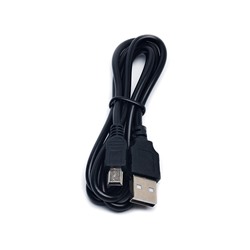 Кабель USB - mini USB RockBox  100см 1,5A  (black)