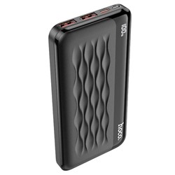 Внешний аккумулятор Hoco J90 PD QC (повр. уп.) 10000mAh Micro/Type-C/USB*2 (black)