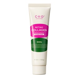 CKD Маска-пленка с ретинолом+кисть - Retino collagen small molecule 300 tightening cream pack, 50мл