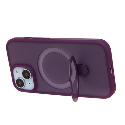 Чехол-накладка - SM088 SafeMag  для "Apple iPhone 15" (violet)