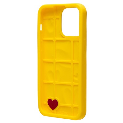 Чехол-накладка - SC319 для "Apple iPhone 14 Pro Max" (yellow) (215459)