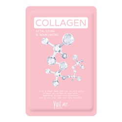 YU.R ME Тканевая маска для лица с коллагеном - Collagen sheet mask, 1шт