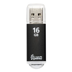 Флэш накопитель USB 16 Гб Smart Buy V-Cut (black)