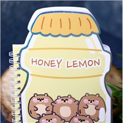 Блокнот (B6) «Honey lemon tea», (18*13), 120 стр.