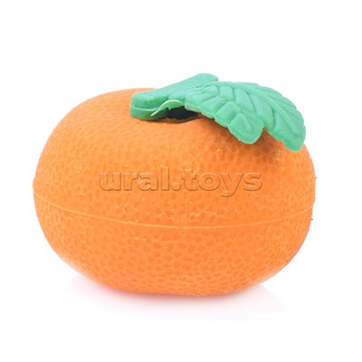 Ластик "Апельсин" термопластичная резина, в банке