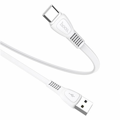 Кабель USB - Type-C Hoco X40 Noah Charging  100см 2,4A  (white)