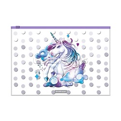 Zip-пакет пластиковый Dream Unicorn, A4