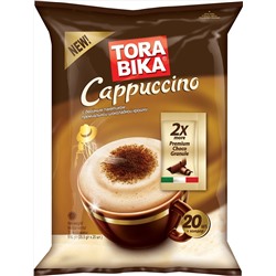 TORABIKA Cappuccino. Cappuccino с шок. крошкой мягкая упаковка, 20 пак.