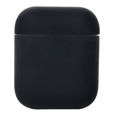 Чехол - Soft touch для кейса "Apple AirPods" (black)