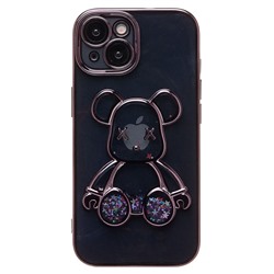 Чехол-накладка - SC329 для "Apple iPhone 15" (black)